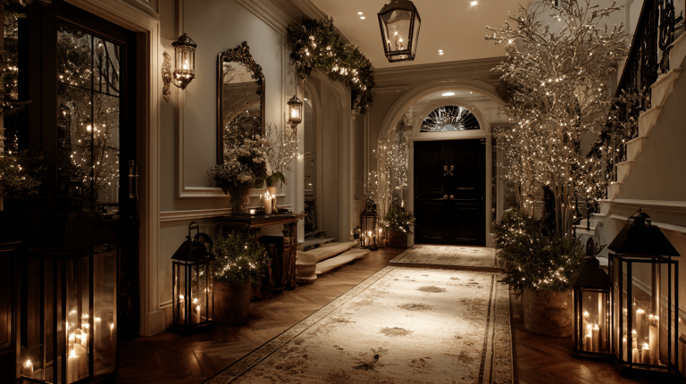 New_York_house_entrance_hall_with_Christmas_style_l_1290b__targeting idea